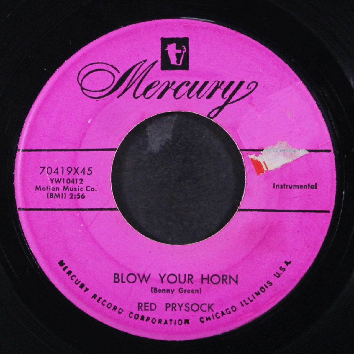 happy feet / blow your horn by RED PRYSOCK