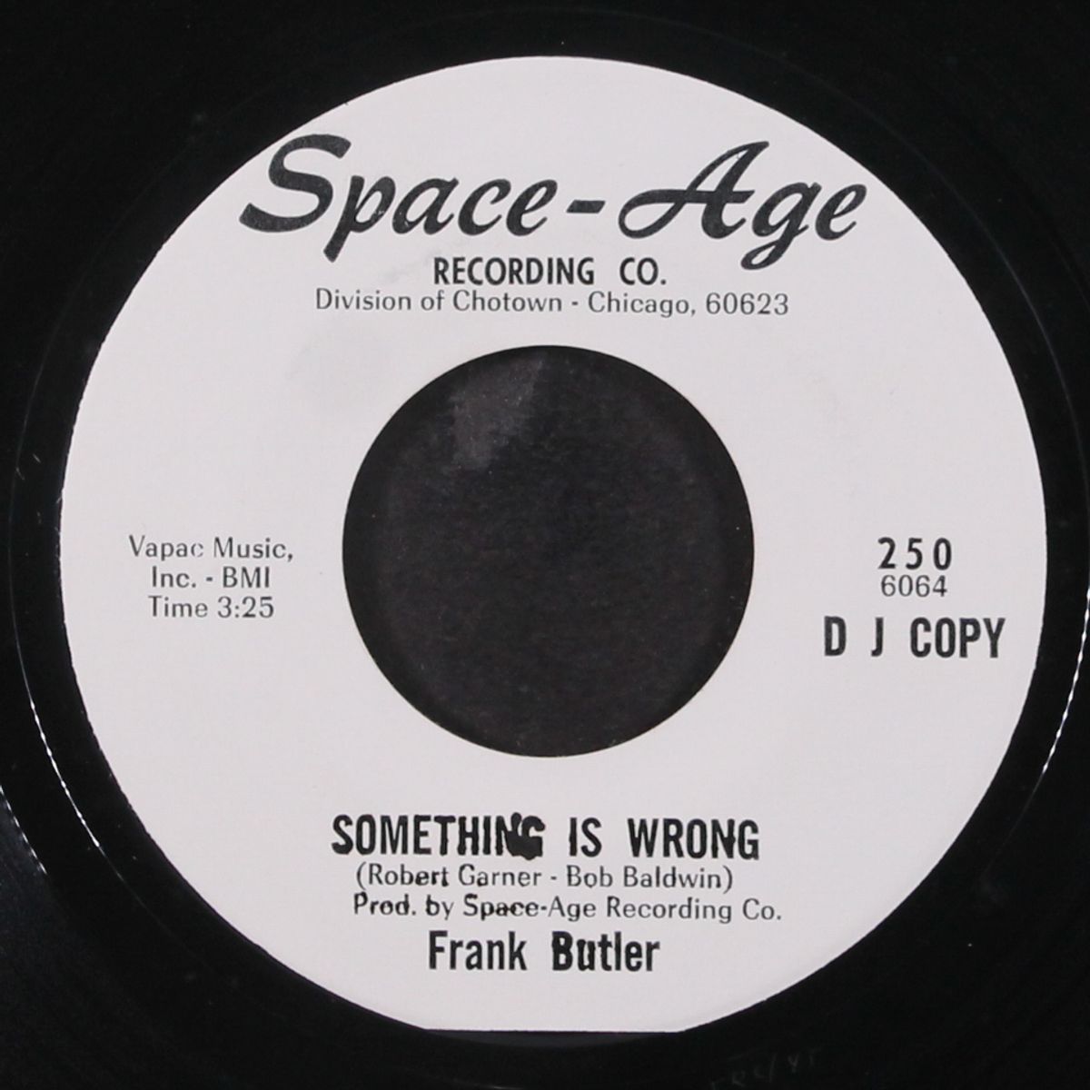 build a little house for you / something is wrong by FRANK BUTLER