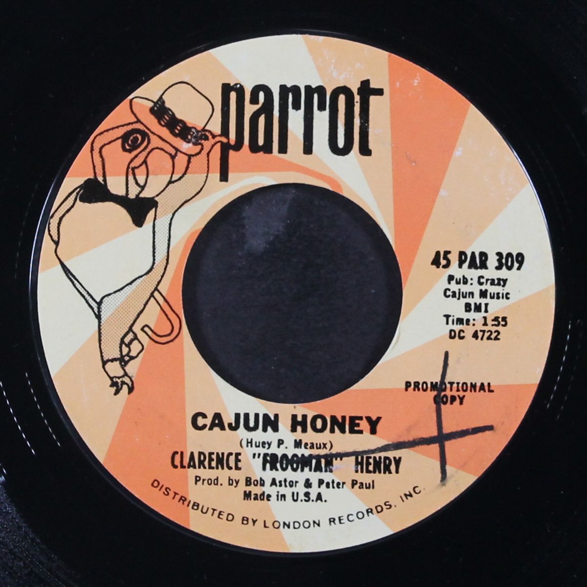 think it over / cajun honey by CLARENCE 'FROGMAN' HENRY