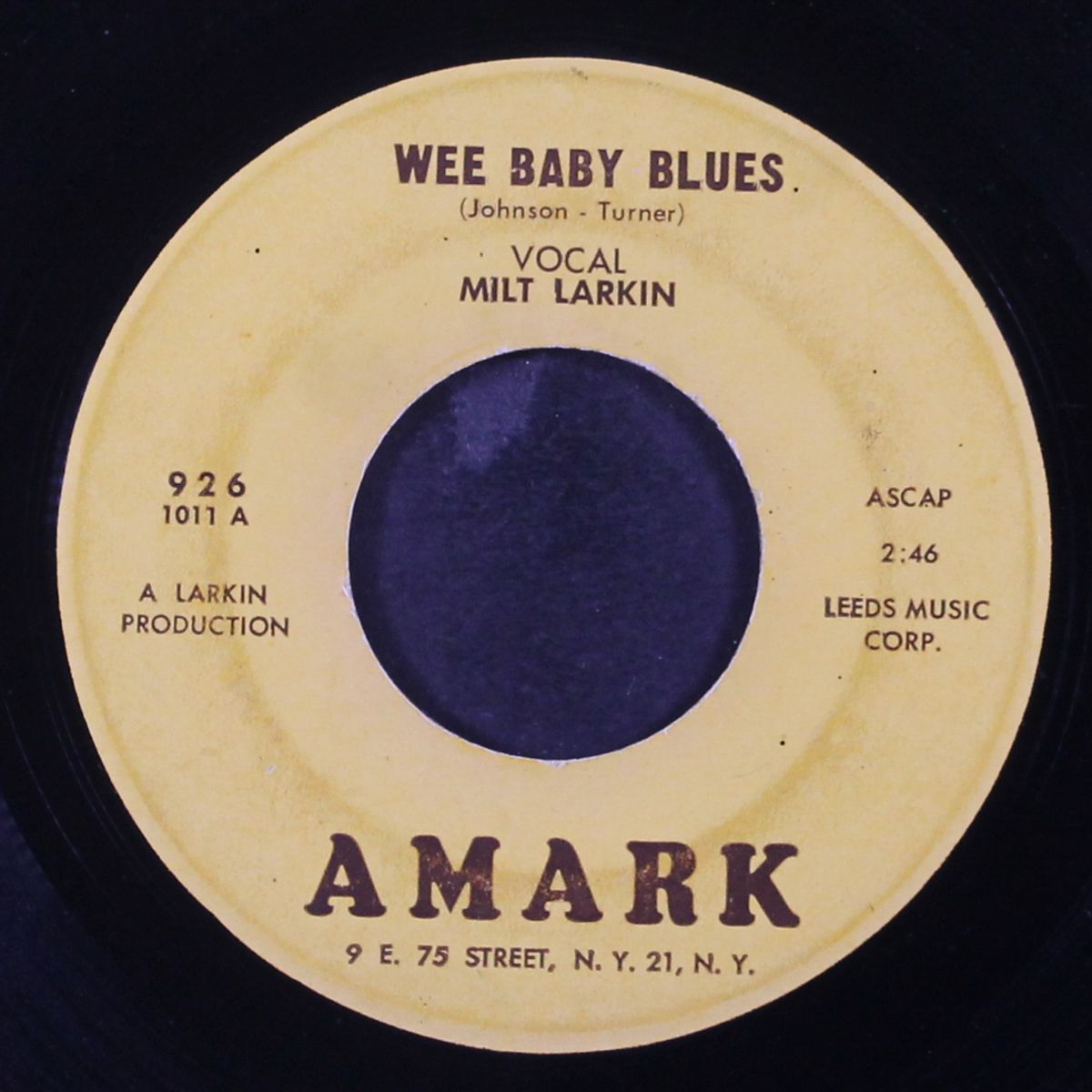 wee baby blues / i'll always be in love with you by MILT LARKIN