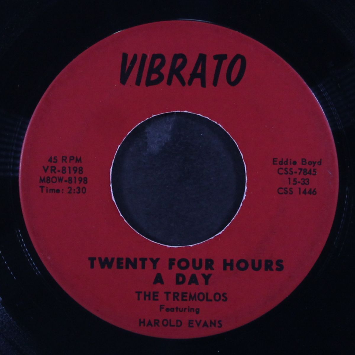 twenty four hours a day / to love and be loved by TREMOLOS