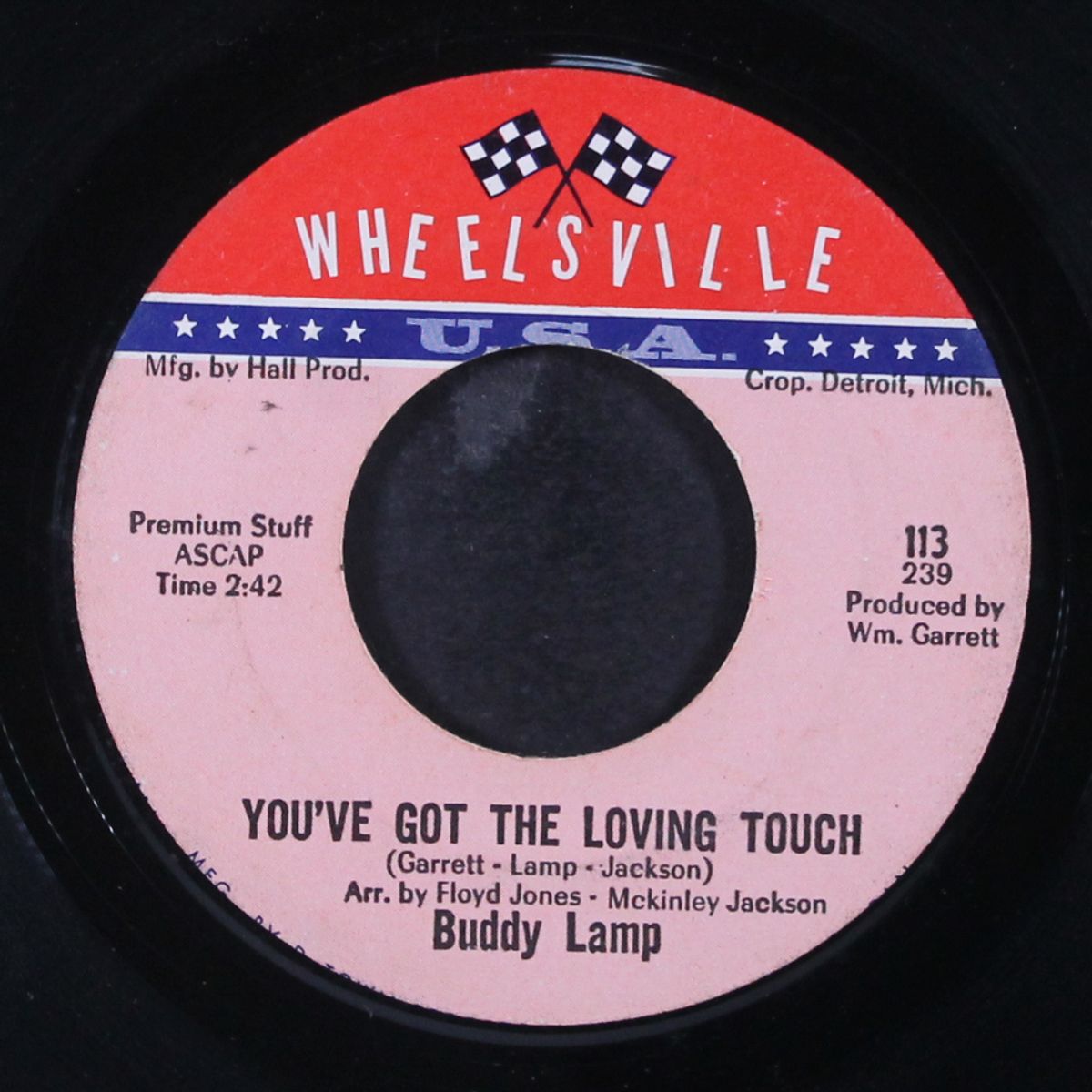 i wanna go home / you've got the loving touch by BUDDY LAMP