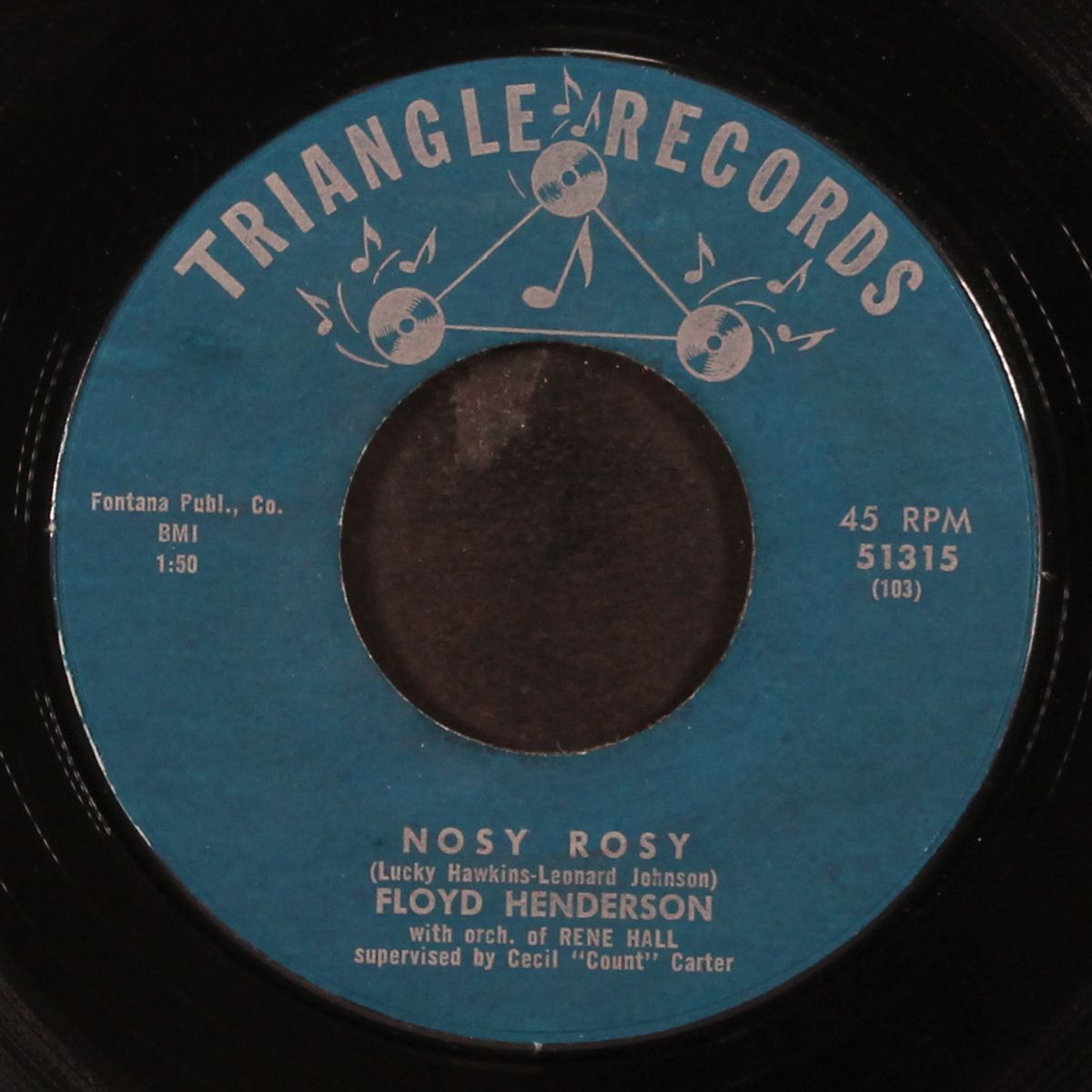nosy rosy / tenderly by FLOYD HENDERSON