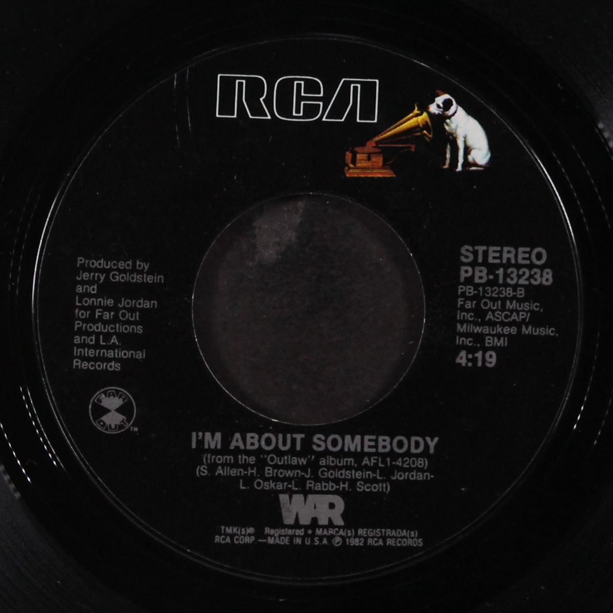 outlaw / i'm about somebody by WAR