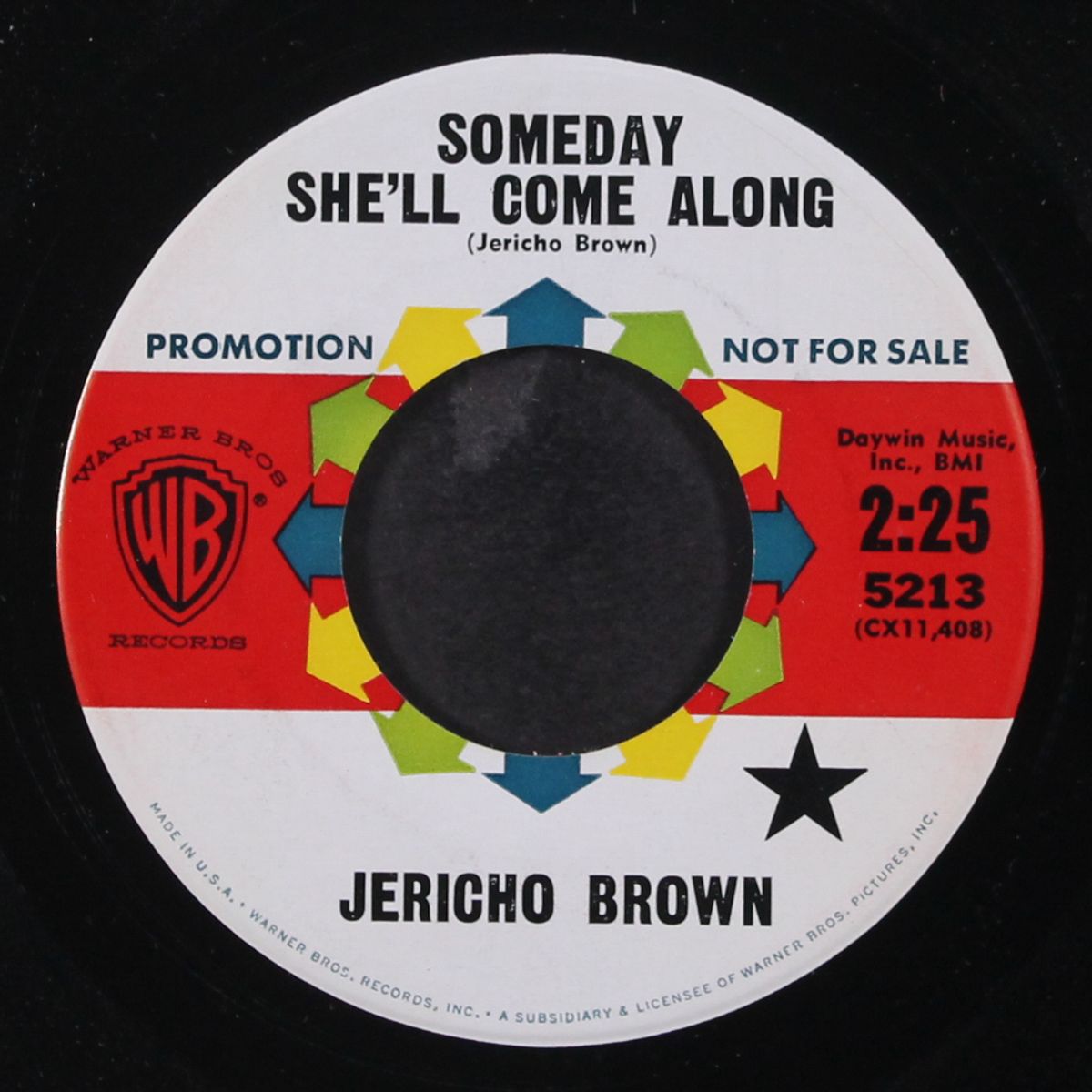 rovin' eye / someday she'll come along by JERICHO BROWN