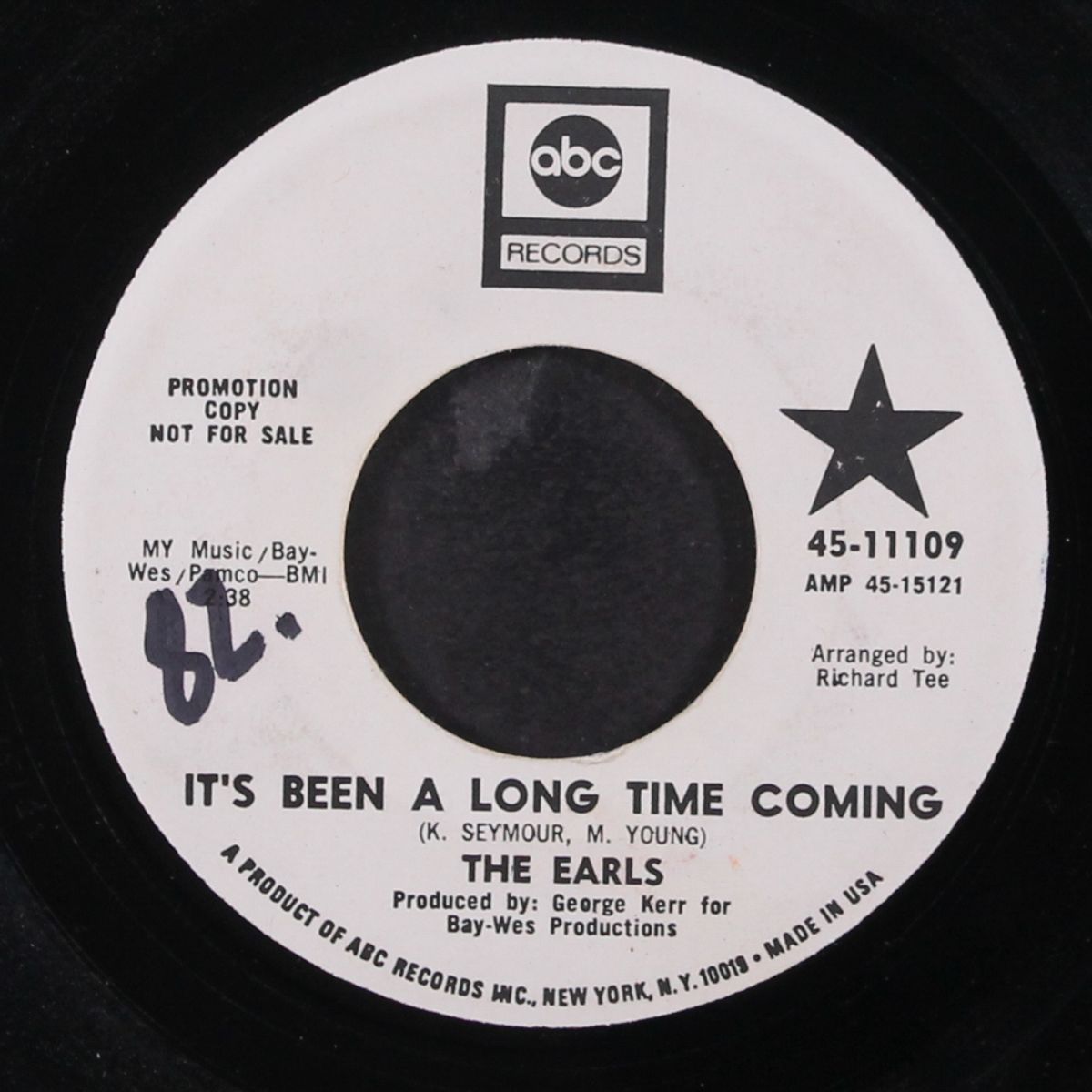 my lonely lonely room / it's been a long time coming by EARLS