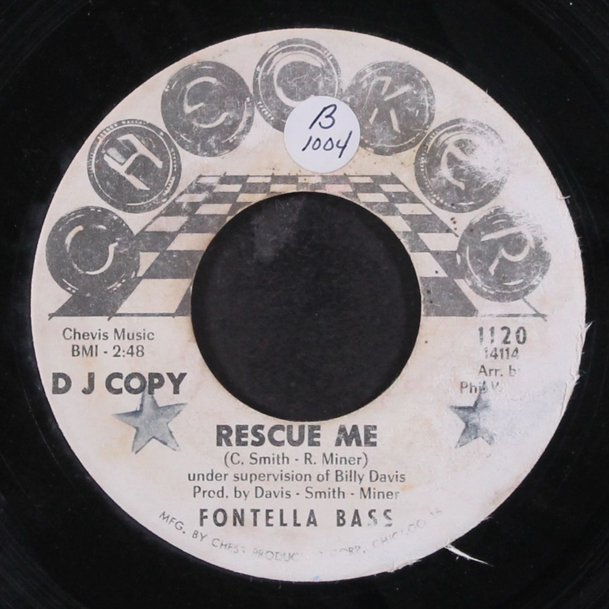rescue me / soul of the man by FONTELLA BASS