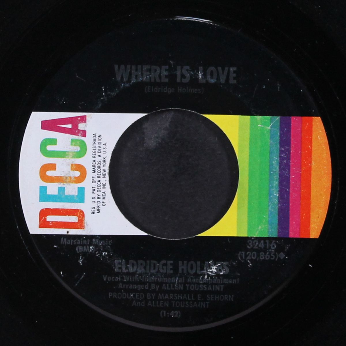 now that i've lost you / where is the love by ELDRIDGE HOLMES