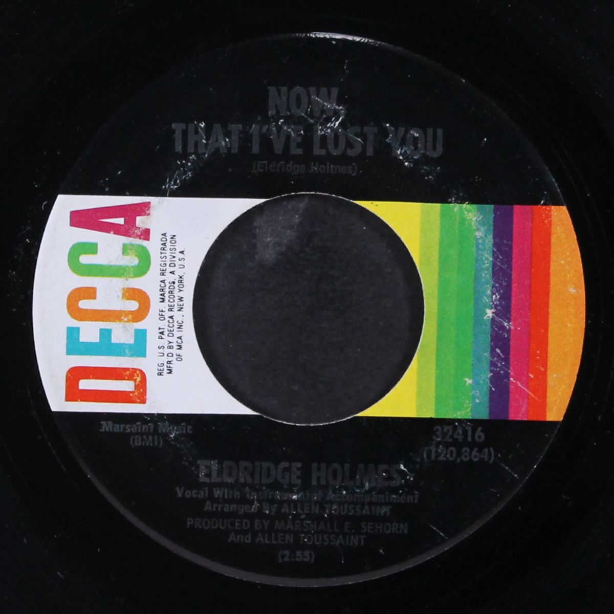 now that i've lost you / where is the love by ELDRIDGE HOLMES