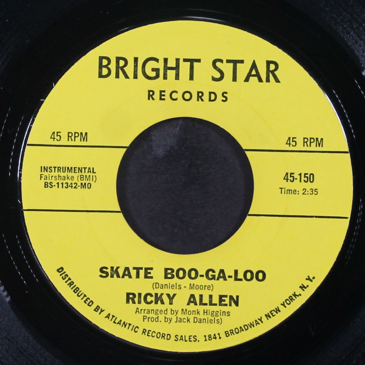 it's a mess i tell you / skate boo-ga-loo by RICKY ALLEN