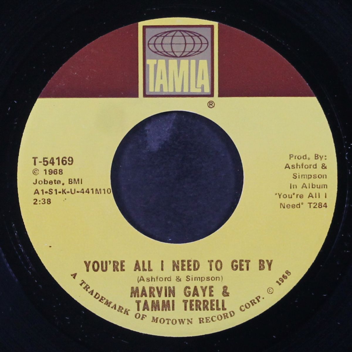 you're all i need to get by / two can have a party by MARVIN GAYE & TAMMI TERRELL