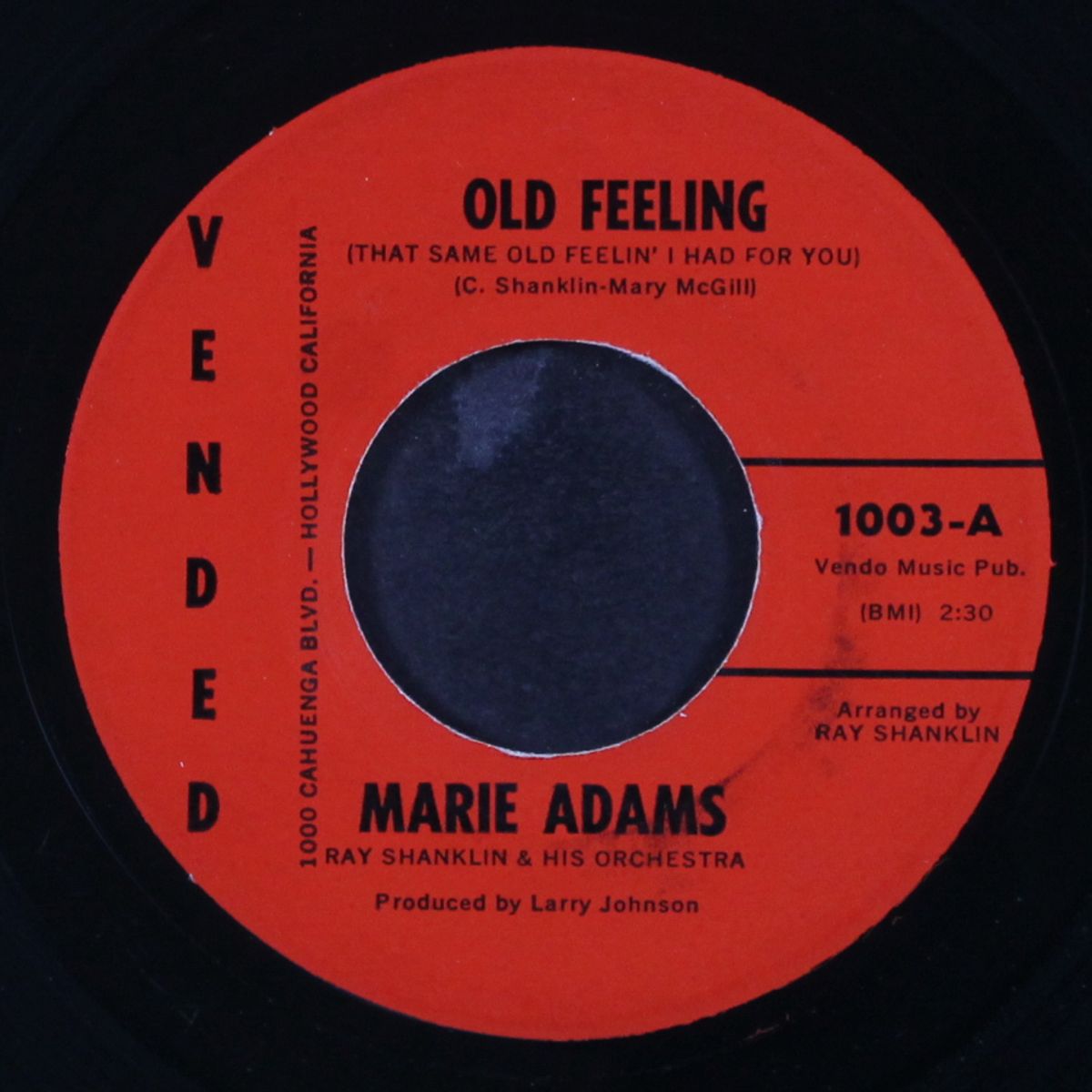 foolin' round / old feeling by MARIE ADAMS