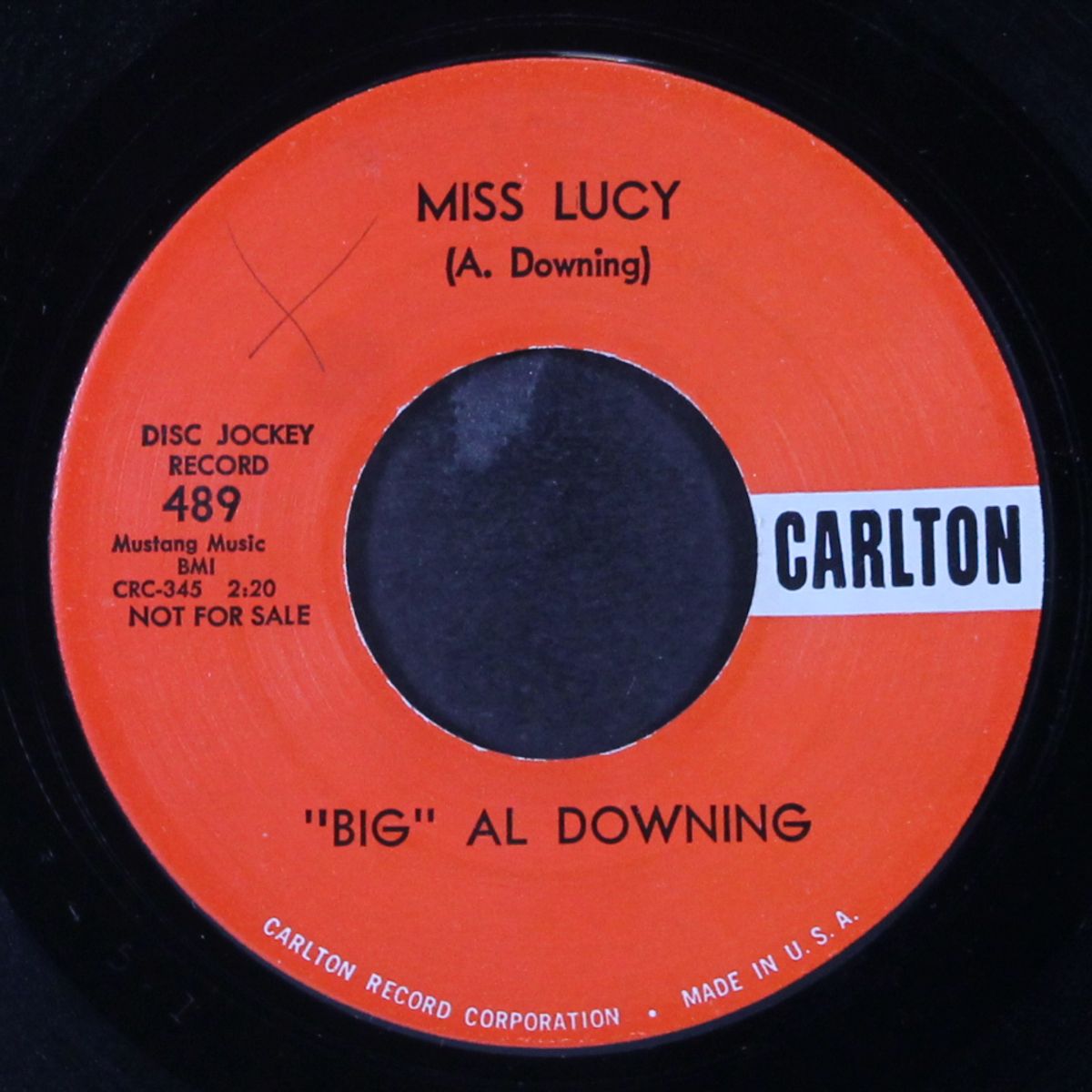 miss lucy / just around the corner by BIG AL DOWNING