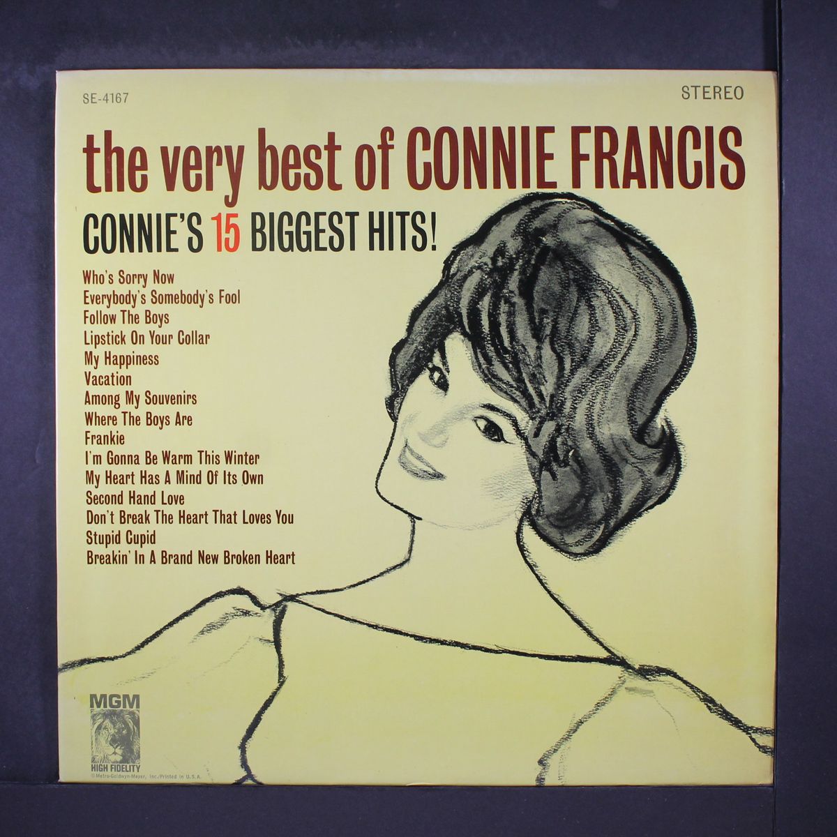 the very best of by CONNIE FRANCIS