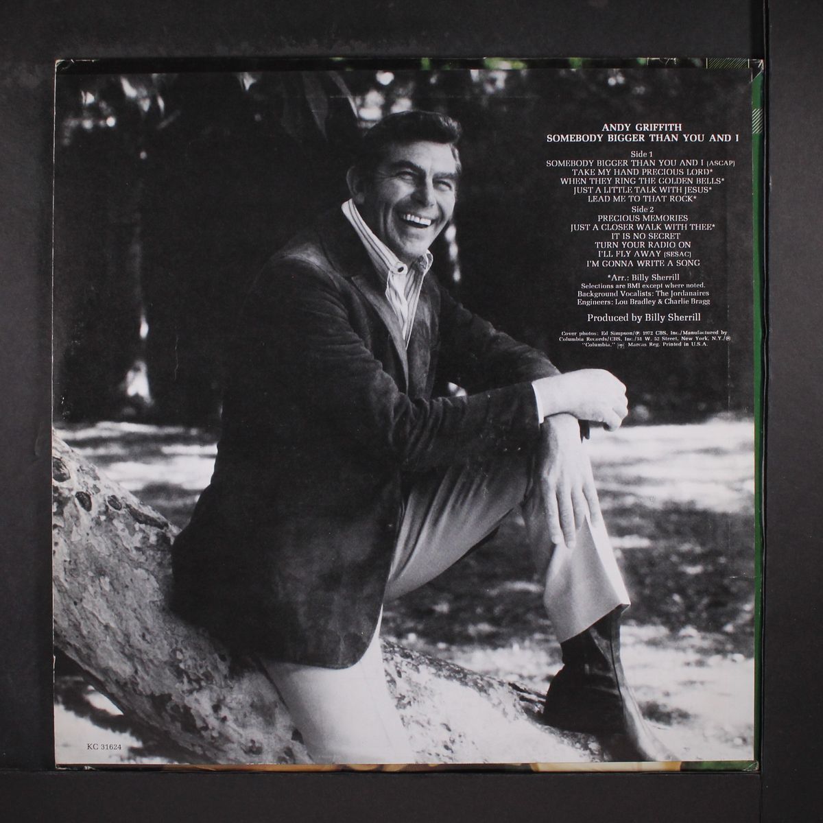 somebody bigger than you and i by ANDY GRIFFITH