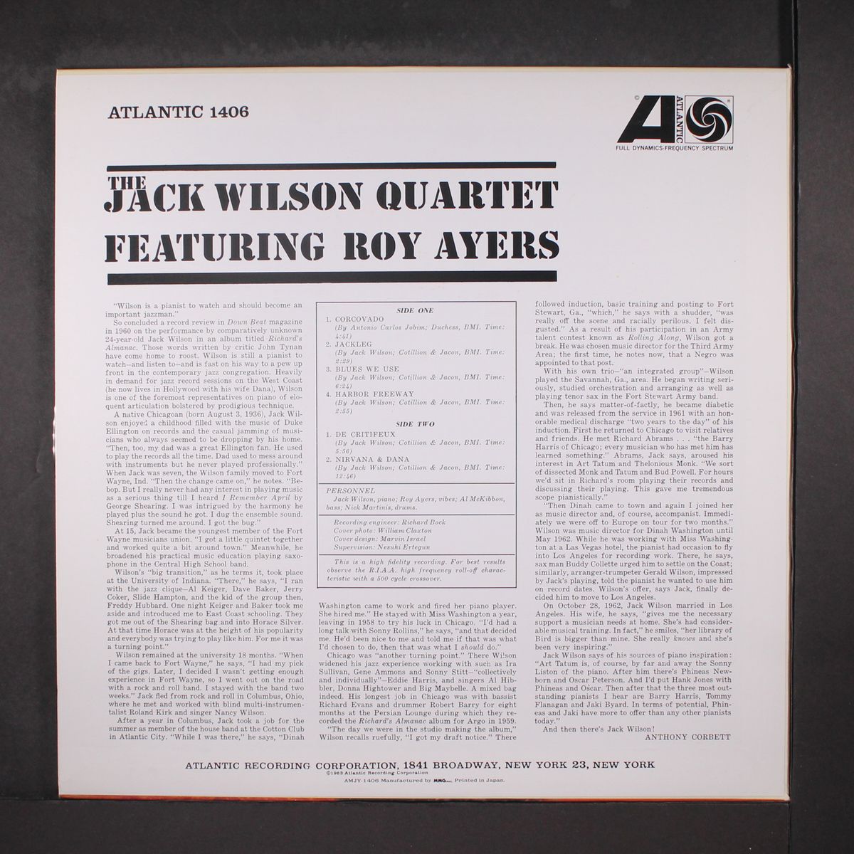 featuring roy ayers by JACK WILSON