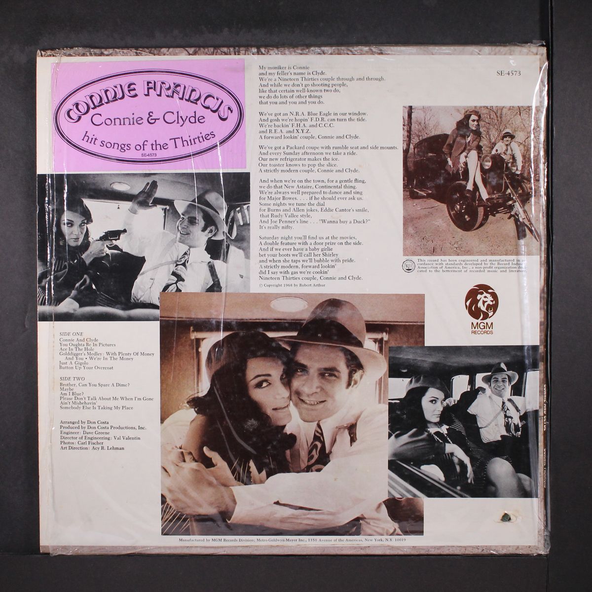 connie & clyde by CONNIE FRANCIS