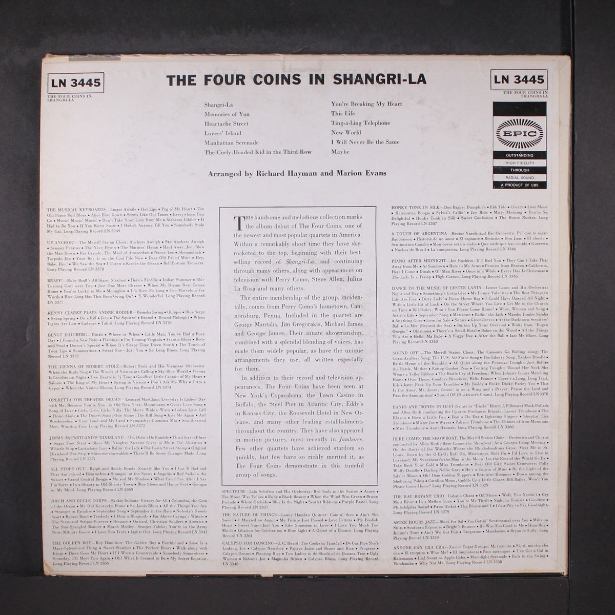 in shangri-la by FOUR COINS