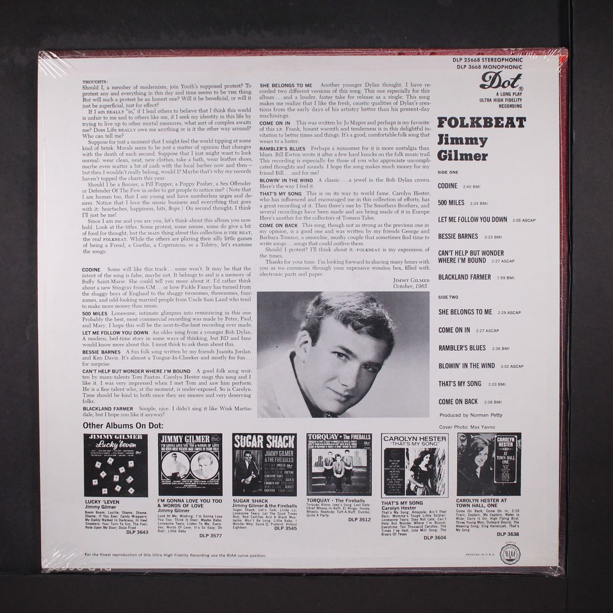 folkbeat by JIMMY GILMER