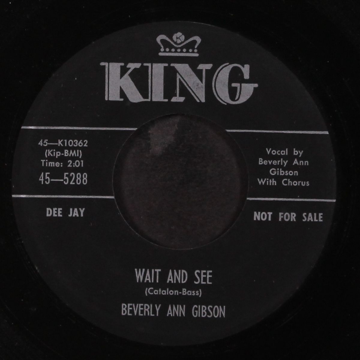 light up the fire / wait and see by BEVERLY ANN GIBSON