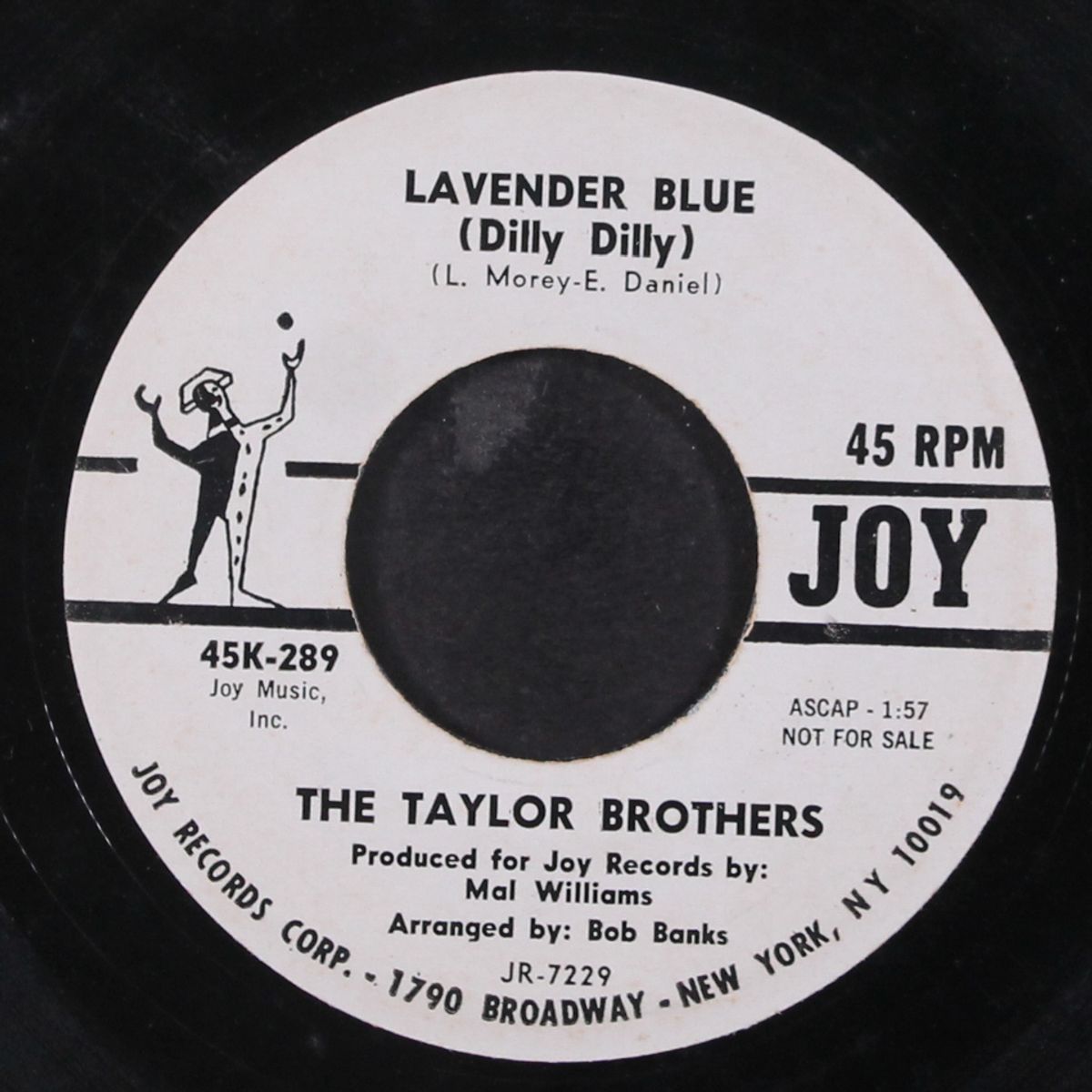 people in love / lavender blue by TAYLOR BROTHERS