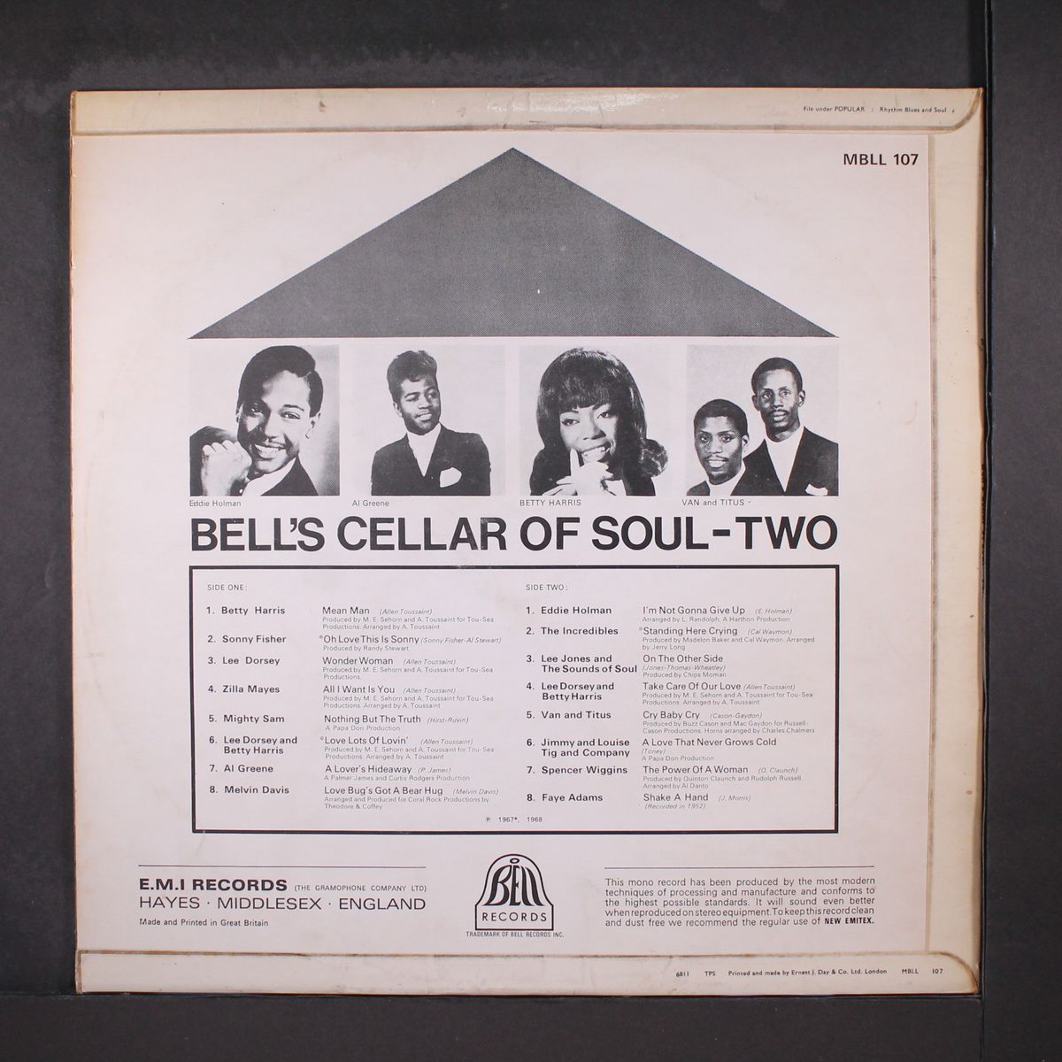 bell's cellar of soul vol. 2 by VARIOUS