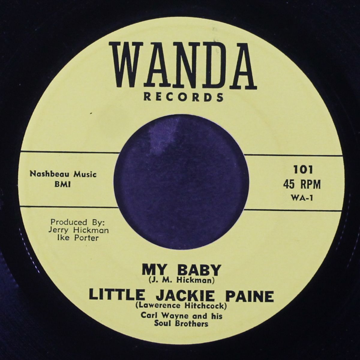 my baby / ballad of j.f.k. by LITTLE JACKIE PAINE