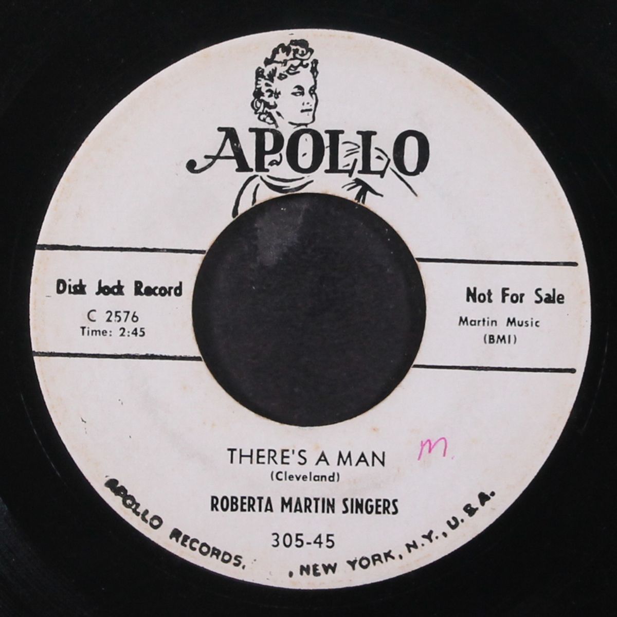 trouble in my way / there's a man by ROBERTA MARTIN SINGERS