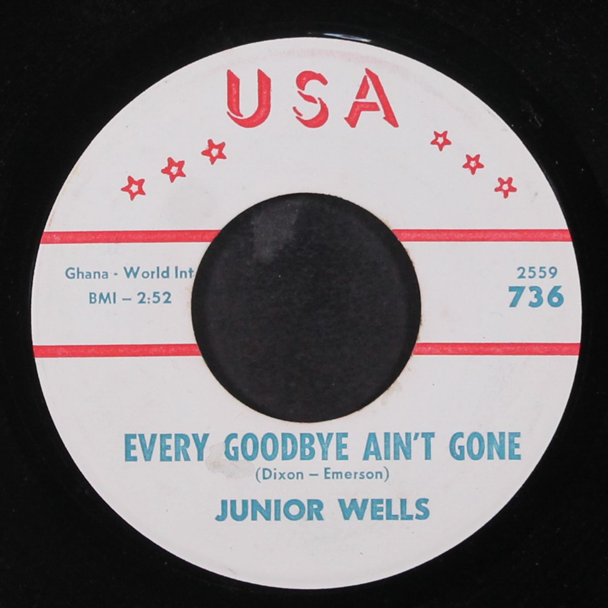 i'll get you too / every goodbye ain't gone by JUNIOR WELLS