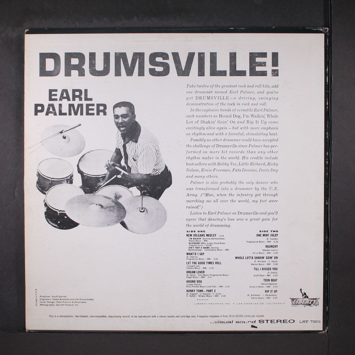 drumsville! by EARL PALMER