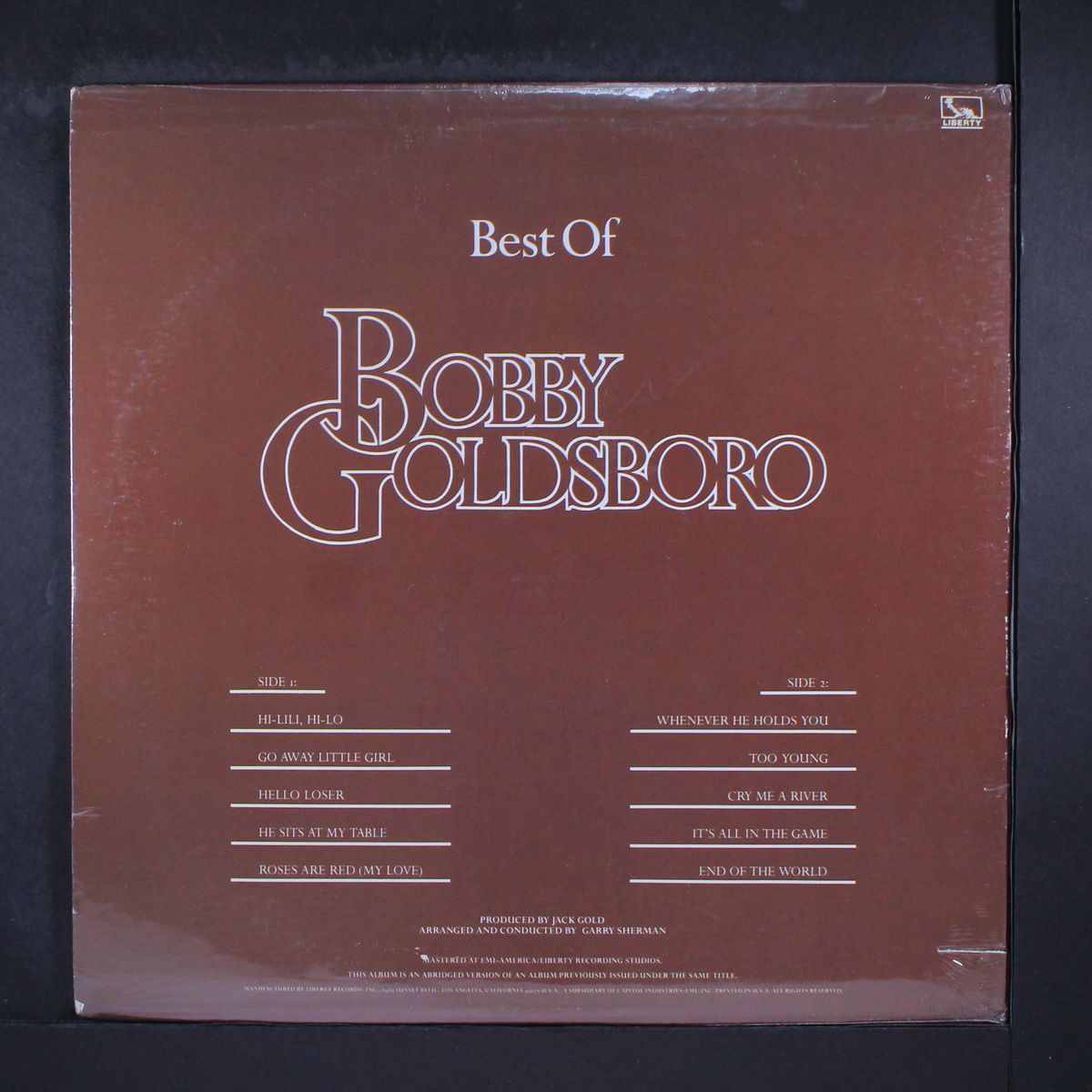best of by BOBBY GOLDSBORO