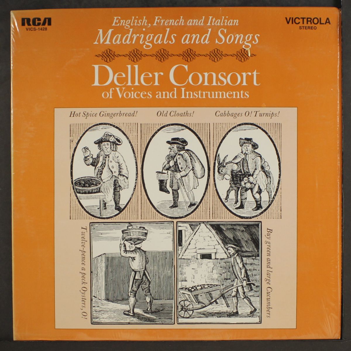 english, french & italian madrigals & songs by DELLER CONSORT