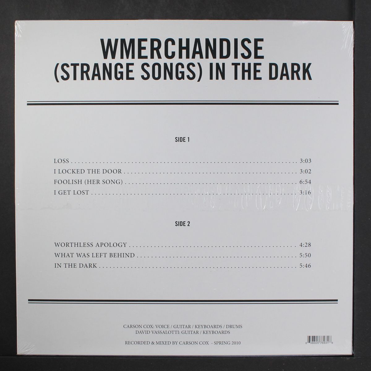 (strange songs) in the dark by MERCHANDISE
