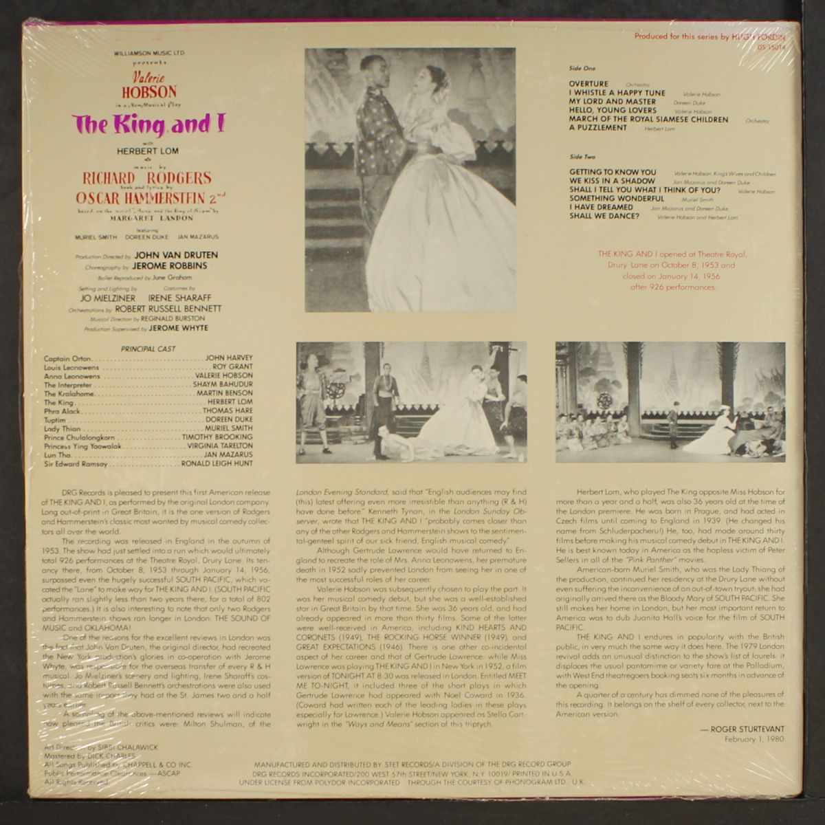 the king and i by ORIGINAL LONDON CAST