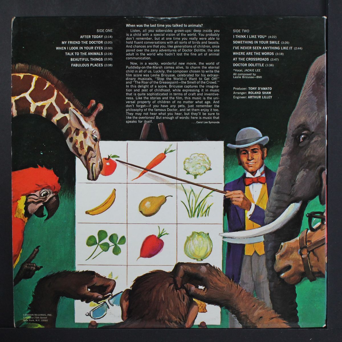 doctor dolittle by FRANK CHACKSFIELD