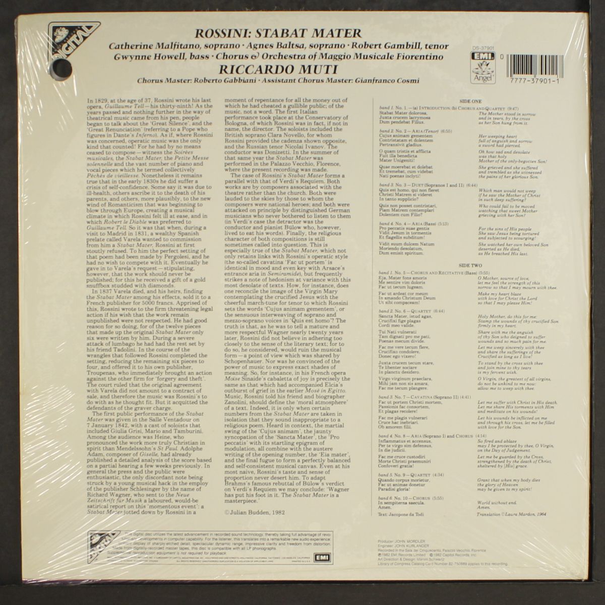 rossini: stabat mater by RICCARDO MUTI