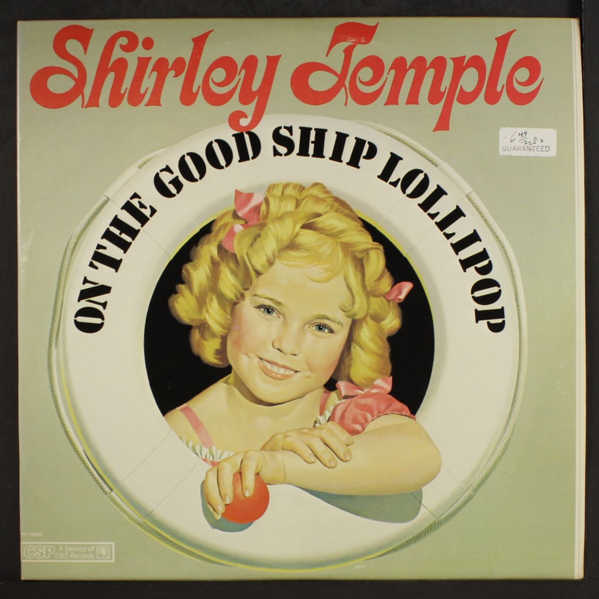 on the good ship lollipop by SHIRLEY TEMPLE