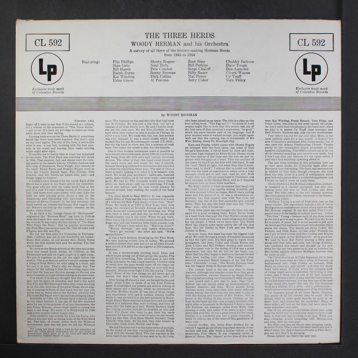 the 3 herds by WOODY HERMAN