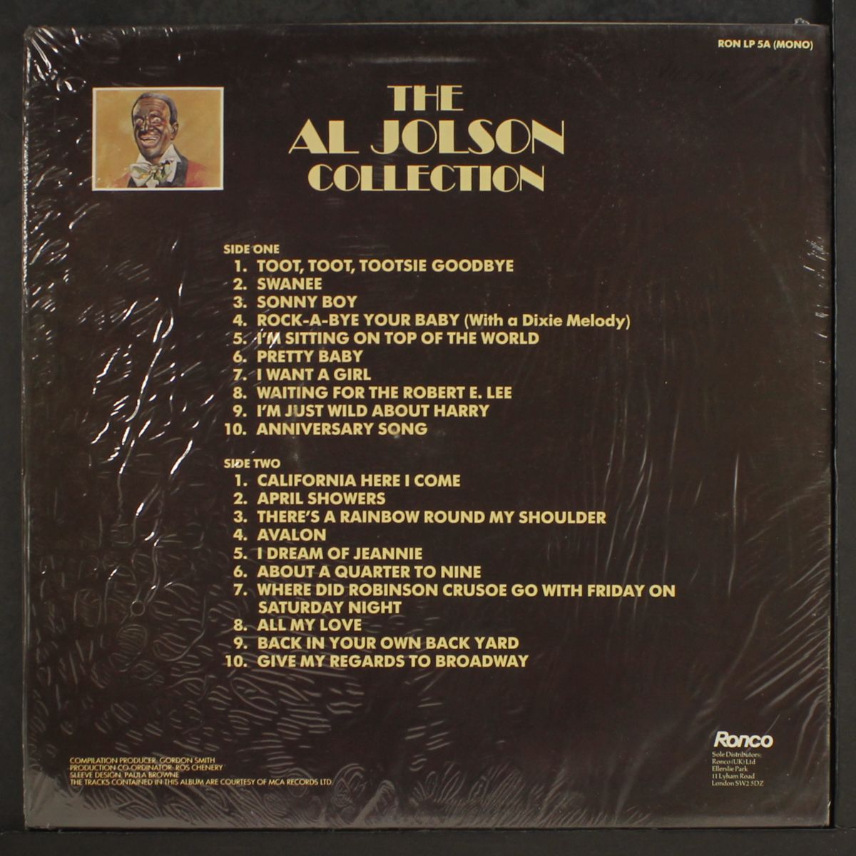 the collection, vol. one by AL JOLSON