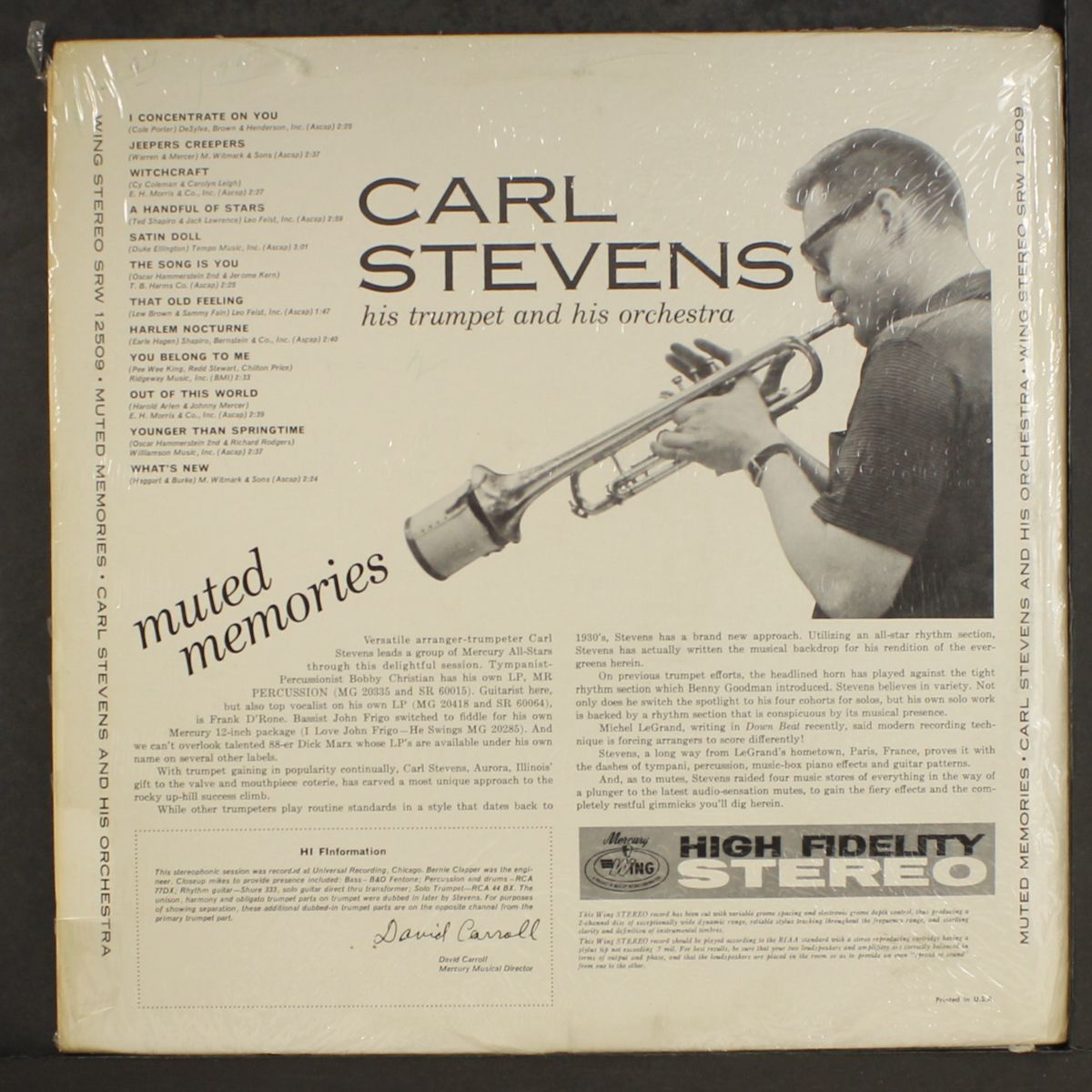 muted memories by CARL STEVENS