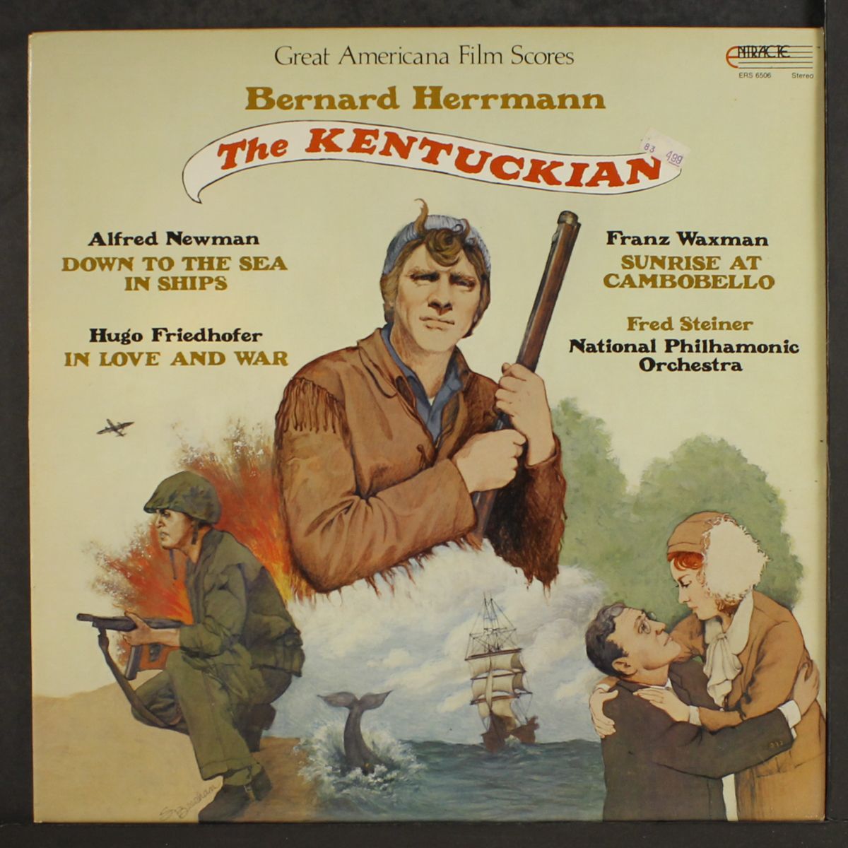 the kentuckian, etc. - great americana film scores by SOUNDTRACK