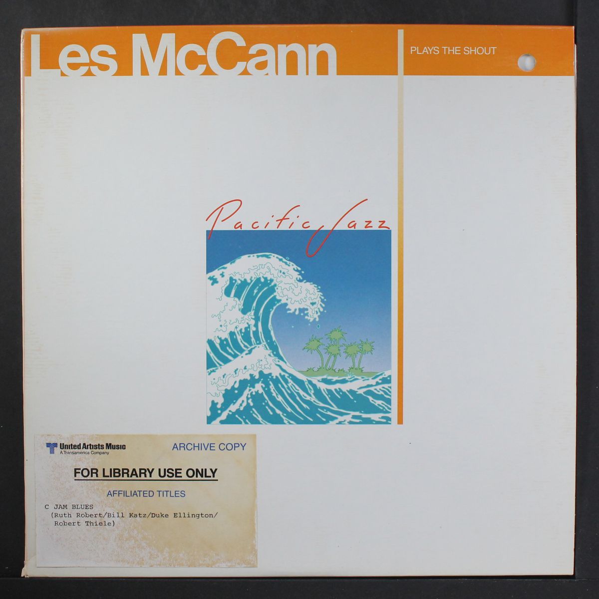 plays the shout by LES MCCANN