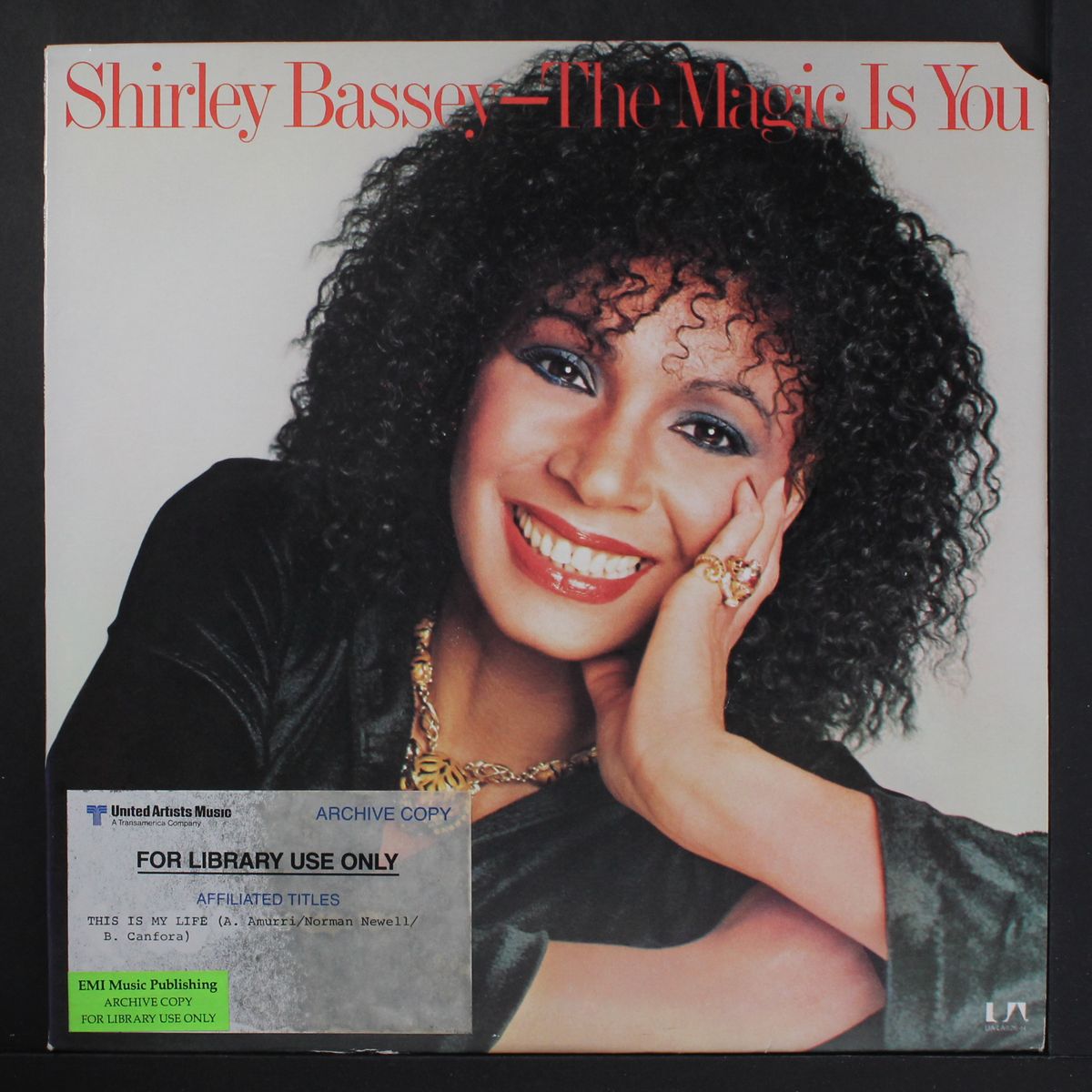 the magic is you by SHIRLEY BASSEY