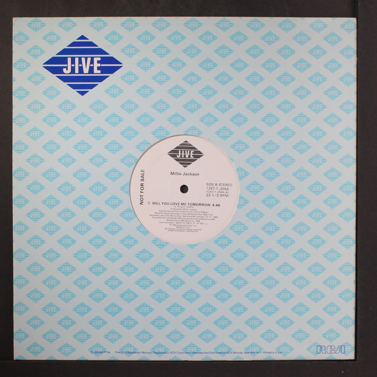 will you love me tomorrow by MILLIE JACKSON