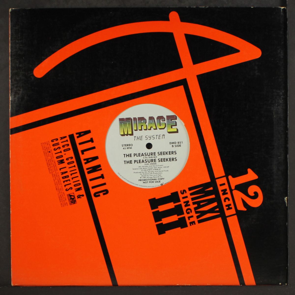 the pleasure seekers / dub mix, vocal by SYSTEM