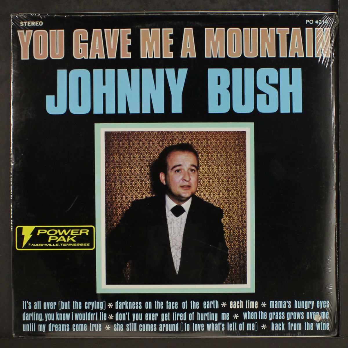 you gave me a mountain by JOHNNY BUSH