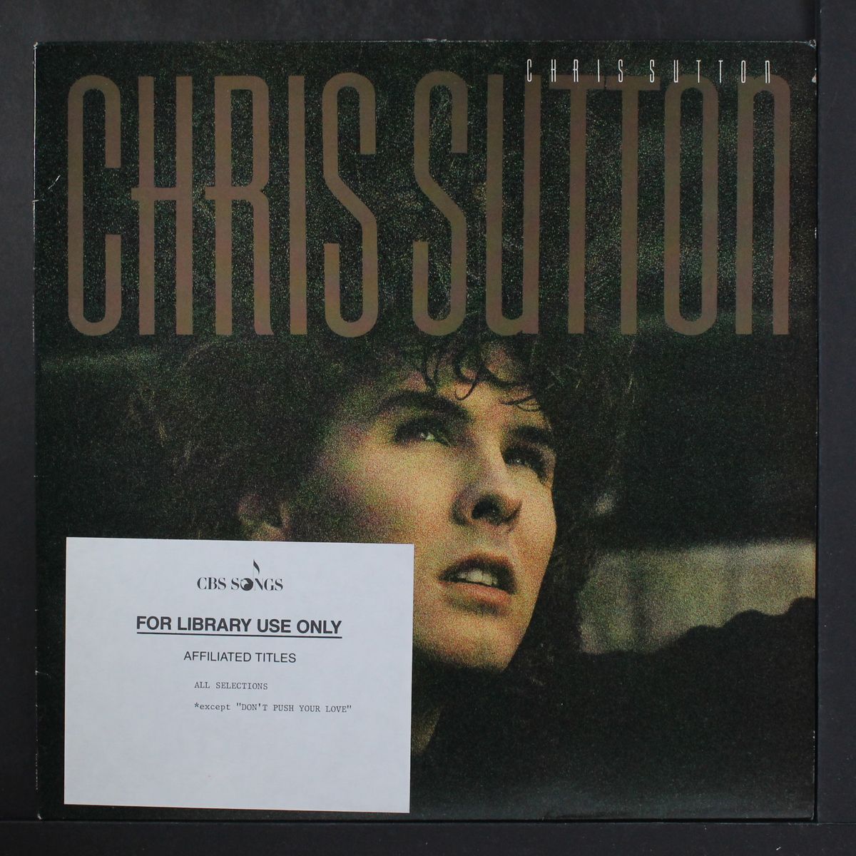 chris sutton by CHRIS SUTTON