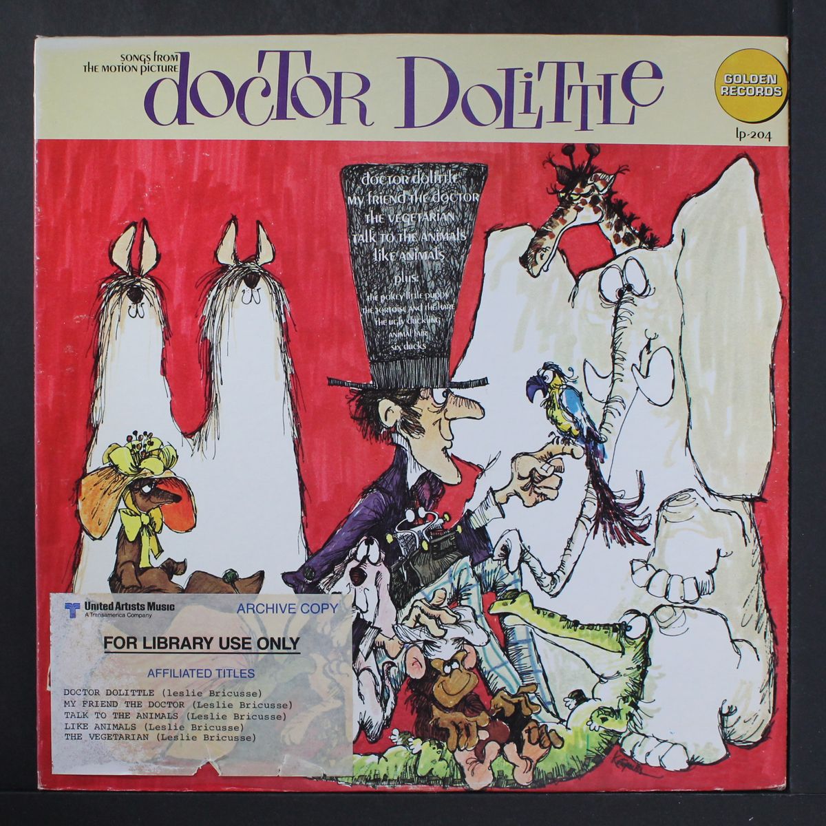doctor dolittle by SOUNDTRACK