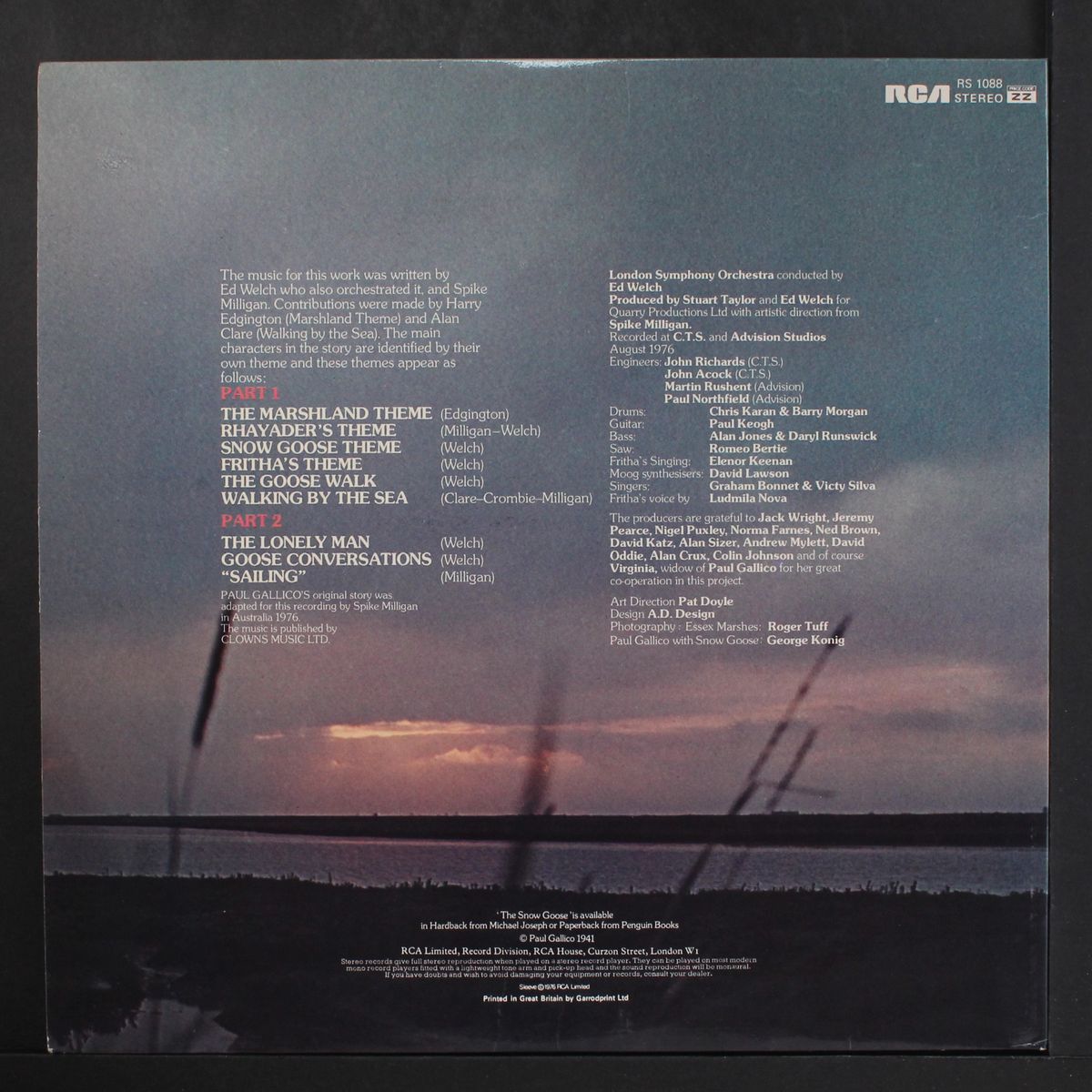 snow goose by LONDON SYMPHONY ORCHESTRA