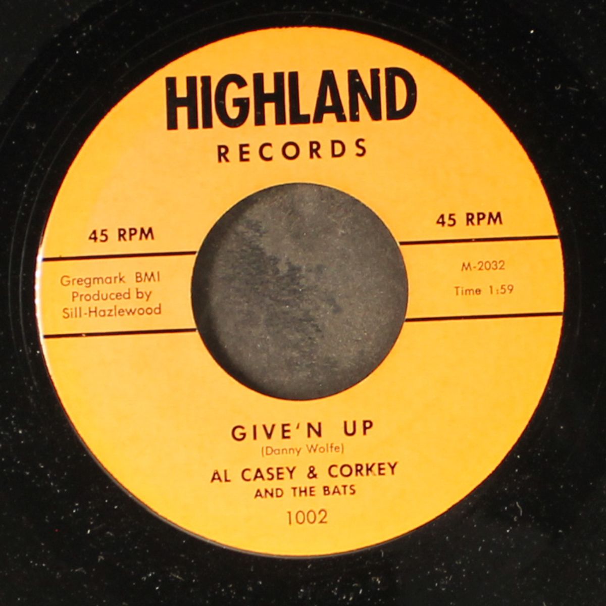 teen-age blues / give'n up by AL CASEY